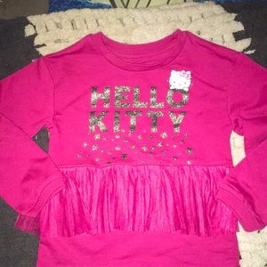 Girls hello kitty blouse